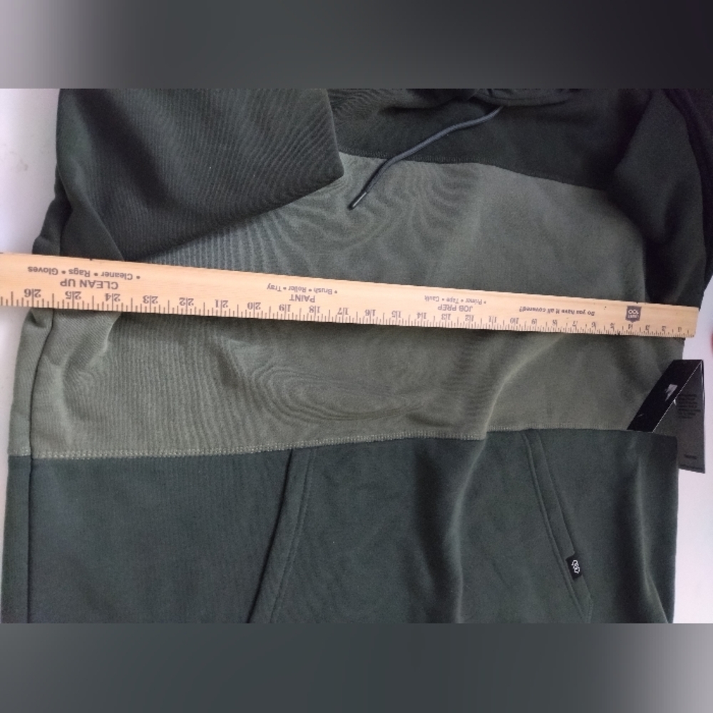 Legend Men's 2X Multi-Tone Olive Green Pullover Hoodie New - Picture 5 of 7